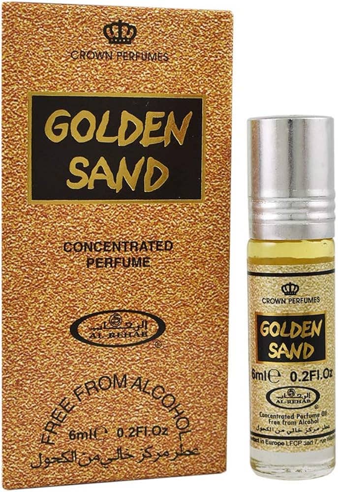 Al Rehab Golden Sand Concentrated Perfume Oil Roll On 6 ml