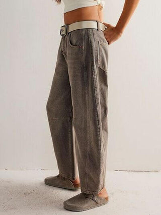 Wide Leg Jeans with Pockets - 1985 the VAULT Boutique