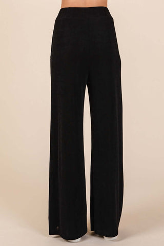 Mittoshop Elastic Waist Pants with Side Pockets - 1985 the VAULT Boutique