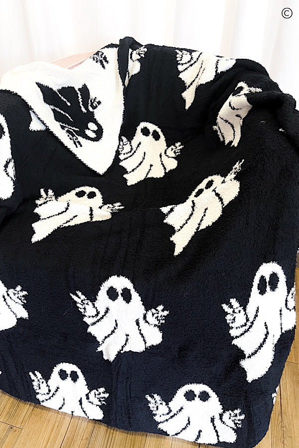 Peaceful Ghost Luxury Blanket - 1985 the VAULT Boutique