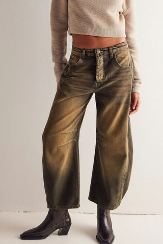 Wide Leg Jeans with Pockets - 1985 the VAULT Boutique