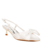 Okshak Satin Bow Slingback Sandals - 1985 the VAULT Boutique