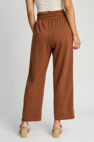 Umgee Full Size Drawstring Wide Leg Pants with Pockets - 1985 the VAULT Boutique