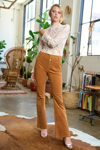 CORDUROY FLARE PANTS - 1985 the VAULT Boutique