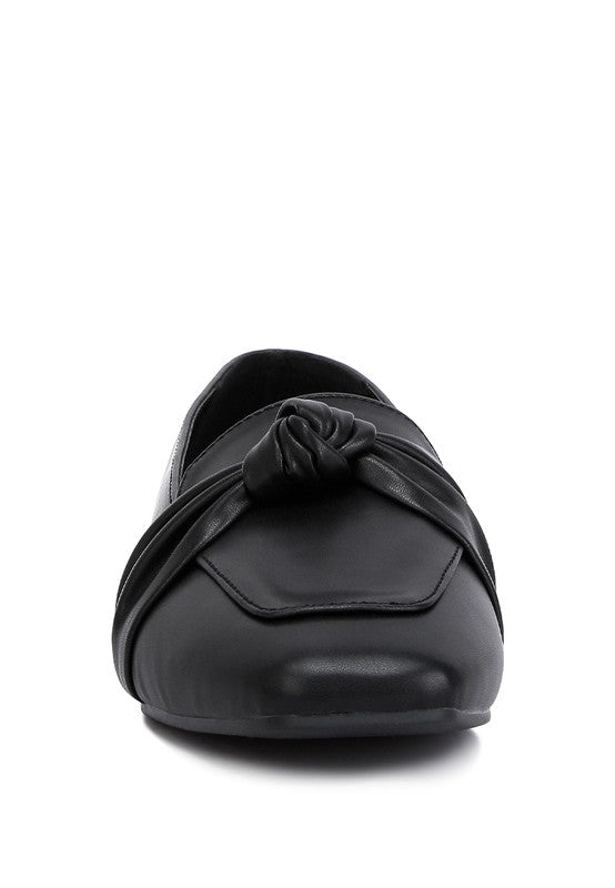 Denali Recycled Faux Leather Flat Loafers - 1985 the VAULT Boutique