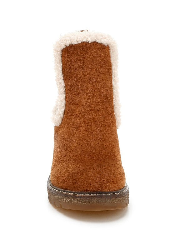 Thunderhoof Faux Fur Lined Chelsea Boots - 1985 the VAULT Boutique