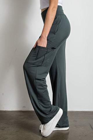 Butter Straight Leg Cargo Pants - 1985 the VAULT Boutique