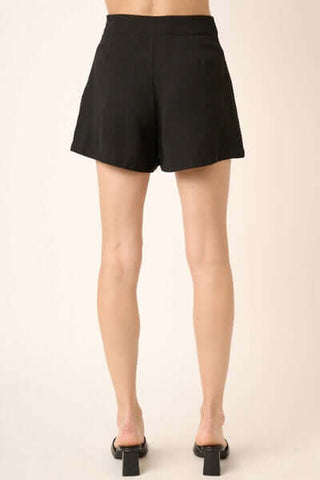 Mittoshop Side Invisible Zipper Pleated Shorts - 1985 the VAULT Boutique