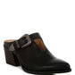 Holler Carved Buckle Statement Mules - 1985 the VAULT Boutique