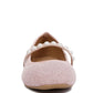 Sassie Pearl Embellished Ballerina Flats - 1985 the VAULT Boutique