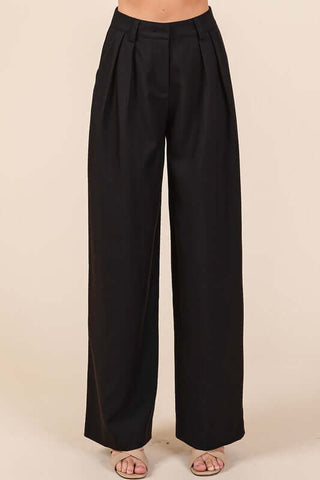 Mittoshop Pintuck Detail High Rise Pants - 1985 the VAULT Boutique