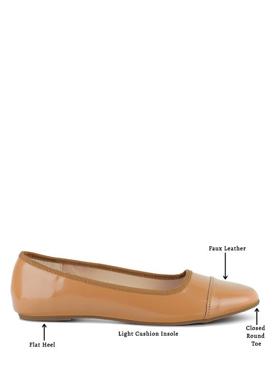 CAMELLA ROUND TOE BALLERINA FLAT SHOES - 1985 the VAULT Boutique