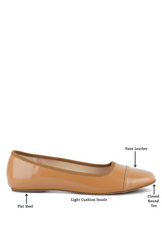 CAMELLA ROUND TOE BALLERINA FLAT SHOES - 1985 the VAULT Boutique