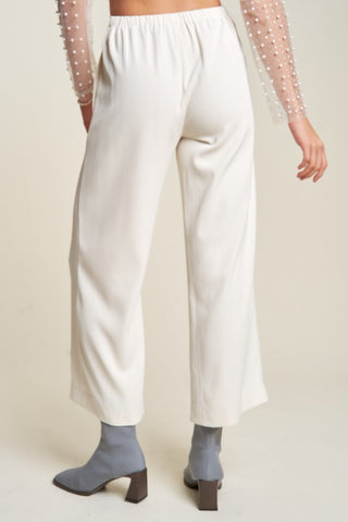 Davi & Dani Wide Leg Mid-Rise Pants - 1985 the VAULT Boutique