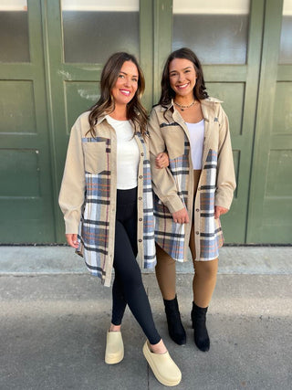 Durham Plaid Jacket in Two Colors - 1985 the VAULT Boutique