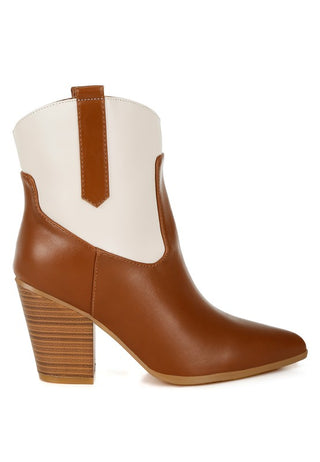 Gallops Two Tone Cowgirl Boots - 1985 the VAULT Boutique