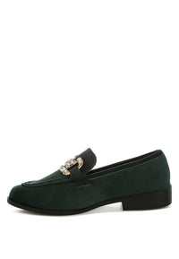 Maestro Diamante Embellished Horsebit Loafers - 1985 the VAULT Boutique