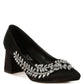 Abatina Satin Diamante Embellished Pumps - 1985 the VAULT Boutique