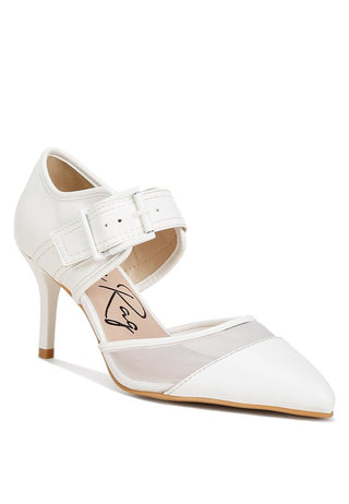 Aneri Buckle Detail Pump Sandals - 1985 the VAULT Boutique