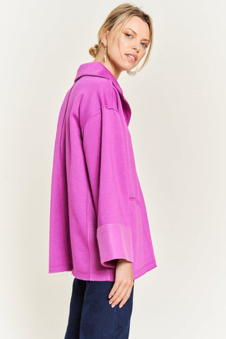 HIGH COLLAR OVERSIZED KNIT TOP - 1985 the VAULT Boutique