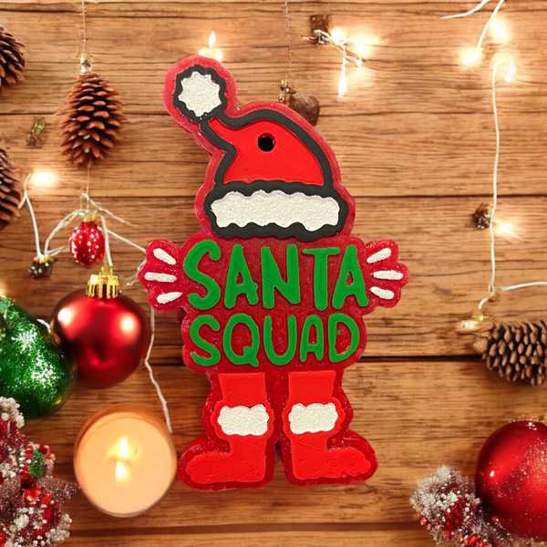 Santa Squad Freshie - 1985 the VAULT Boutique