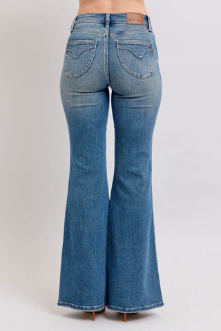 Judy Blue MR Tummy Control Vintage Wash Jeans - 1985 the VAULT Boutique