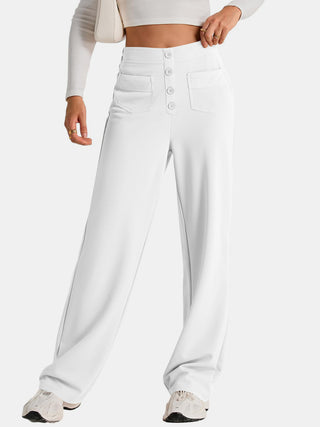 High Waist Wide Leg Pants - 1985 the VAULT Boutique