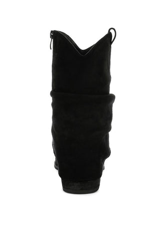 Bronco Slouchy Calf Boots - 1985 the VAULT Boutique