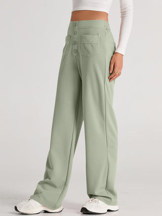 High Waist Wide Leg Pants - 1985 the VAULT Boutique