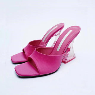 Open Toe High Heel Sandals - 1985 the VAULT Boutique