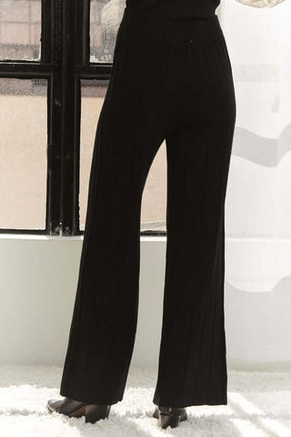 ADORA Tied Wide Leg Knit Pants - 1985 the VAULT Boutique