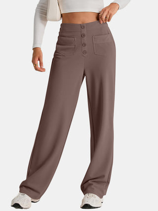 High Waist Wide Leg Pants - 1985 the VAULT Boutique