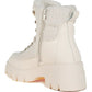 Wellerman Faux Fur Detail Chunky Hiker Boots - 1985 the VAULT Boutique