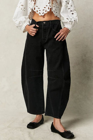 Wide Leg Jeans with Pockets - 1985 the VAULT Boutique