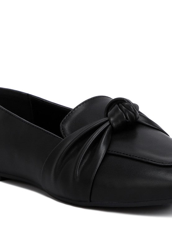 Denali Recycled Faux Leather Flat Loafers - 1985 the VAULT Boutique