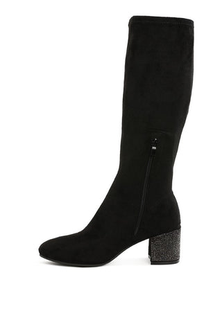 Sinaloa Microfiber Knee High Boots - 1985 the VAULT Boutique