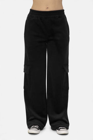 Mono B Elastic Waist Corduroy Cargo Pants - 1985 the VAULT Boutique