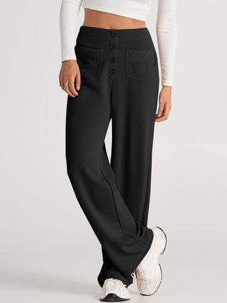 High Waist Wide Leg Pants - 1985 the VAULT Boutique