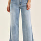 Mary Mid Rise Ankle Wide Leg + Hollywood WB + Fray Hem