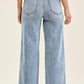 Mary Mid Rise Ankle Wide Leg + Hollywood WB + Fray Hem