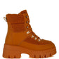 Wellerman Faux Fur Detail Chunky Hiker Boots - 1985 the VAULT Boutique