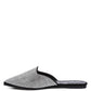 Rayen Rhinestones Embellished Mules - 1985 the VAULT Boutique