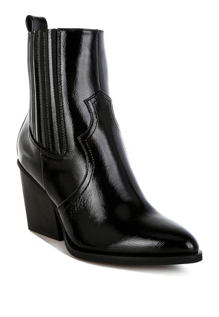 Cornus Pointed Toe Ankle Boots - 1985 the VAULT Boutique