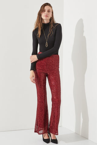 HIGHWAIST SEQUIN PANTS - 1985 the VAULT Boutique