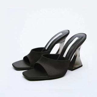 Open Toe High Heel Sandals - 1985 the VAULT Boutique