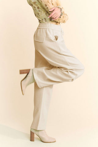 Davi & Dani Drawstring Wide Leg Sweatpants - 1985 the VAULT Boutique