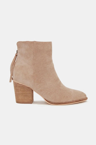 Beast Fashion Suede Point Toe Ankle Booties - 1985 the VAULT Boutique