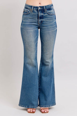 Judy Blue MR Tummy Control Vintage Wash Jeans - 1985 the VAULT Boutique