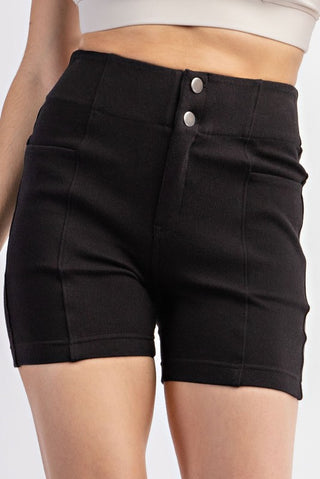 Rae Mode Cotton Stretch Twill Short Pant - 1985 the VAULT Boutique