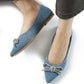 Ellerby Embellished Bow Detail Ballet Flats - 1985 the VAULT Boutique